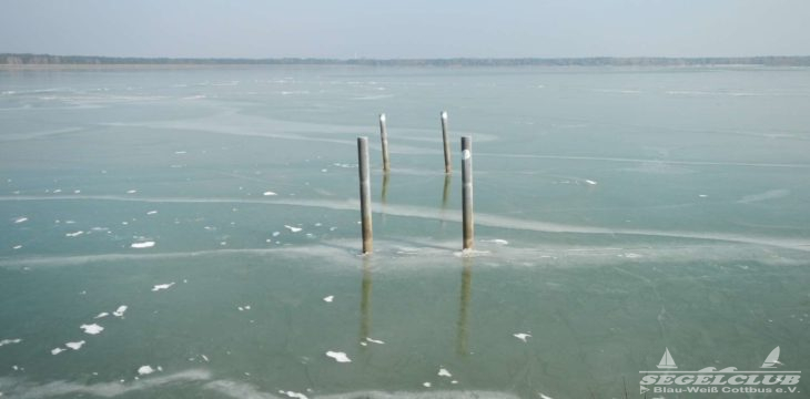 LR berichtet über Eiseskälte auch bei uns am See