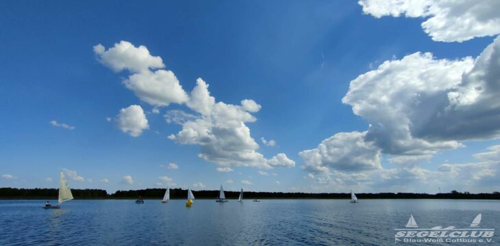 Pressemitteilung: Weiße Tücher auf der Talsperre Spremberg